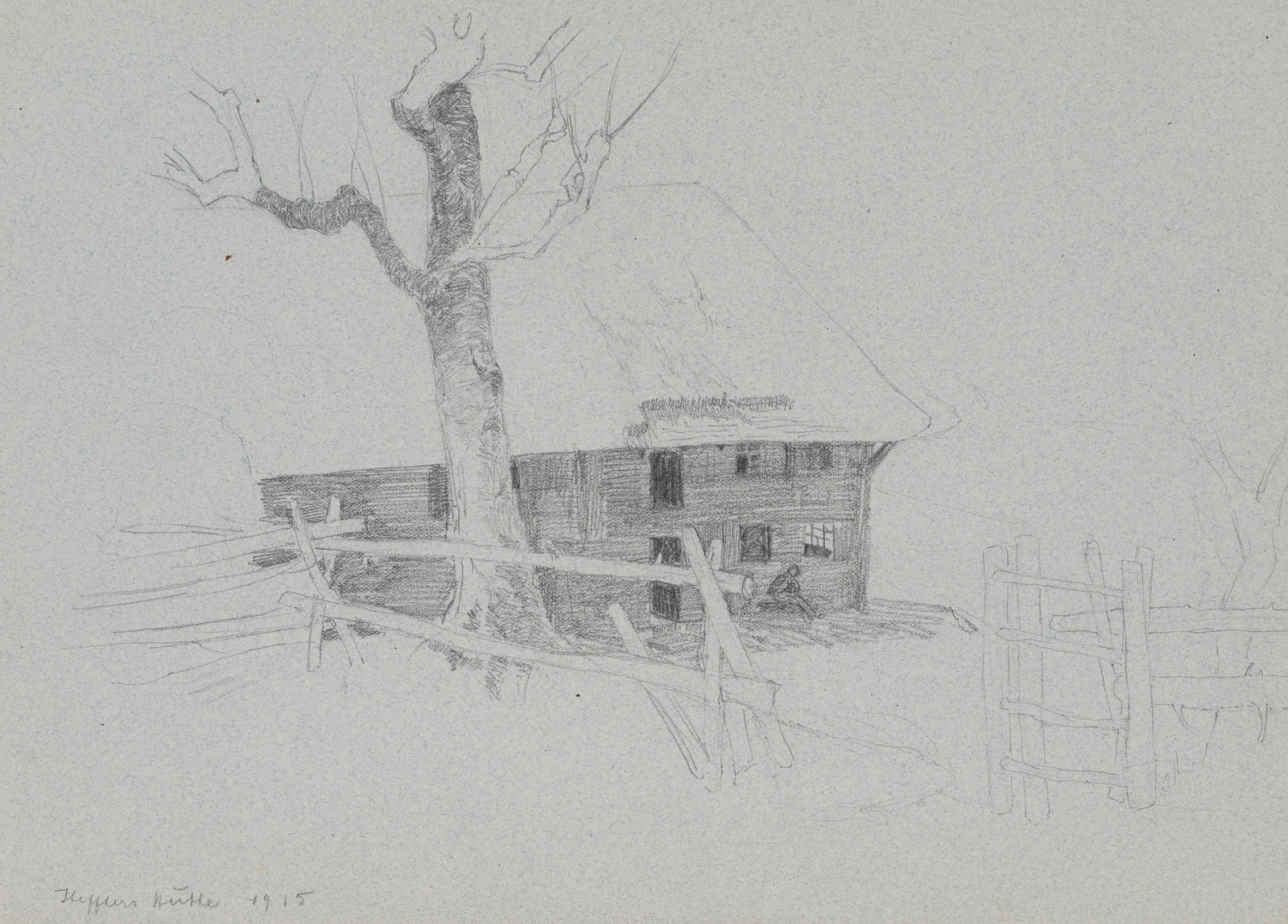 Hütte und Baum, Hefflers Hütte