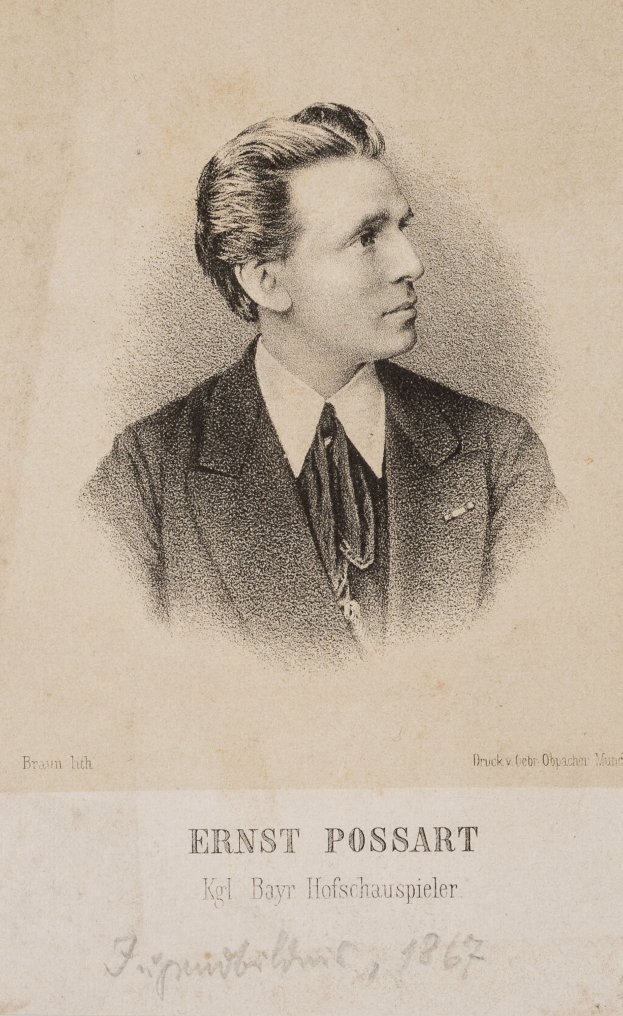Hofschauspieler Ernst Possart
