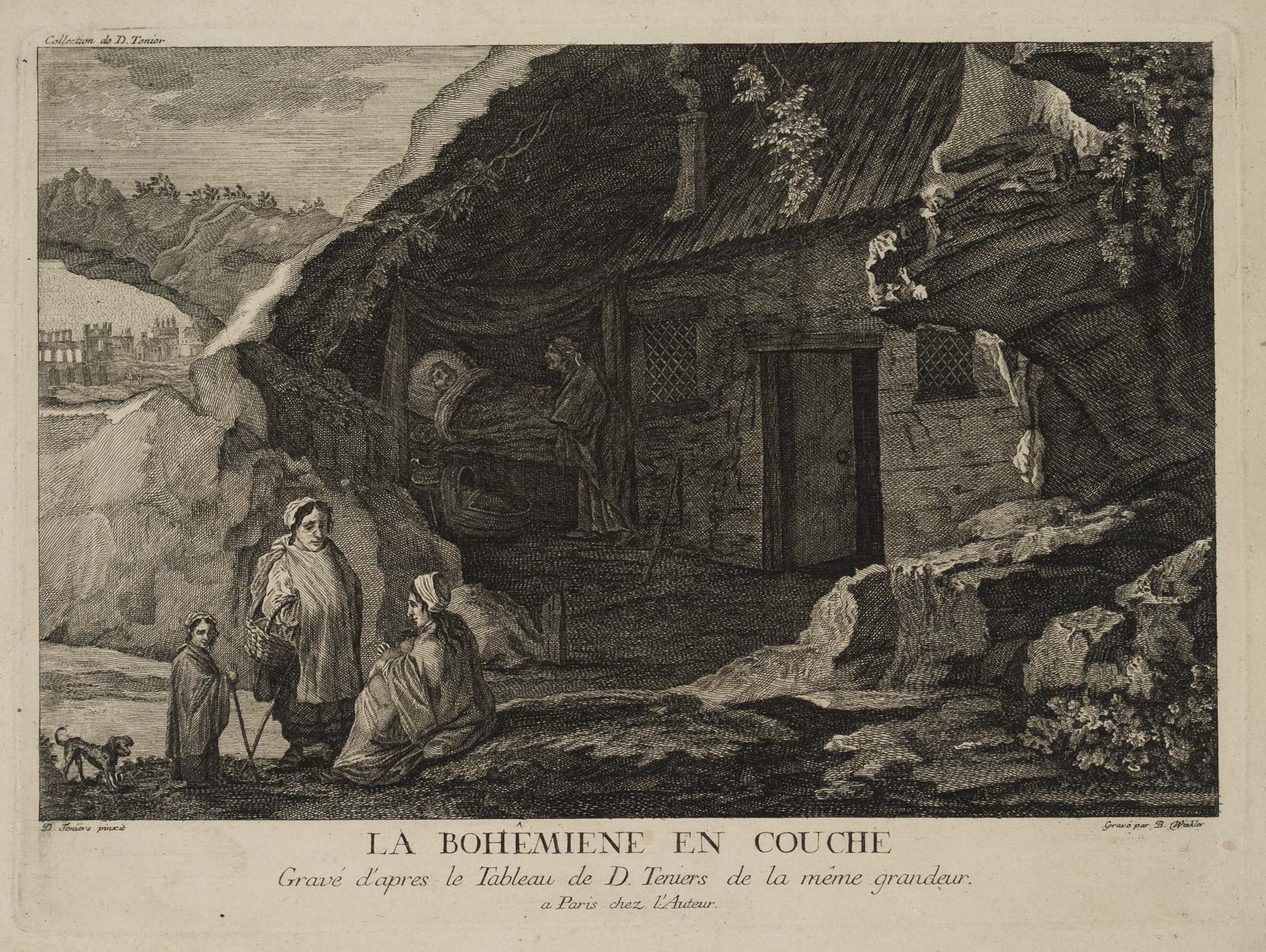 La Bohêmiene en couche