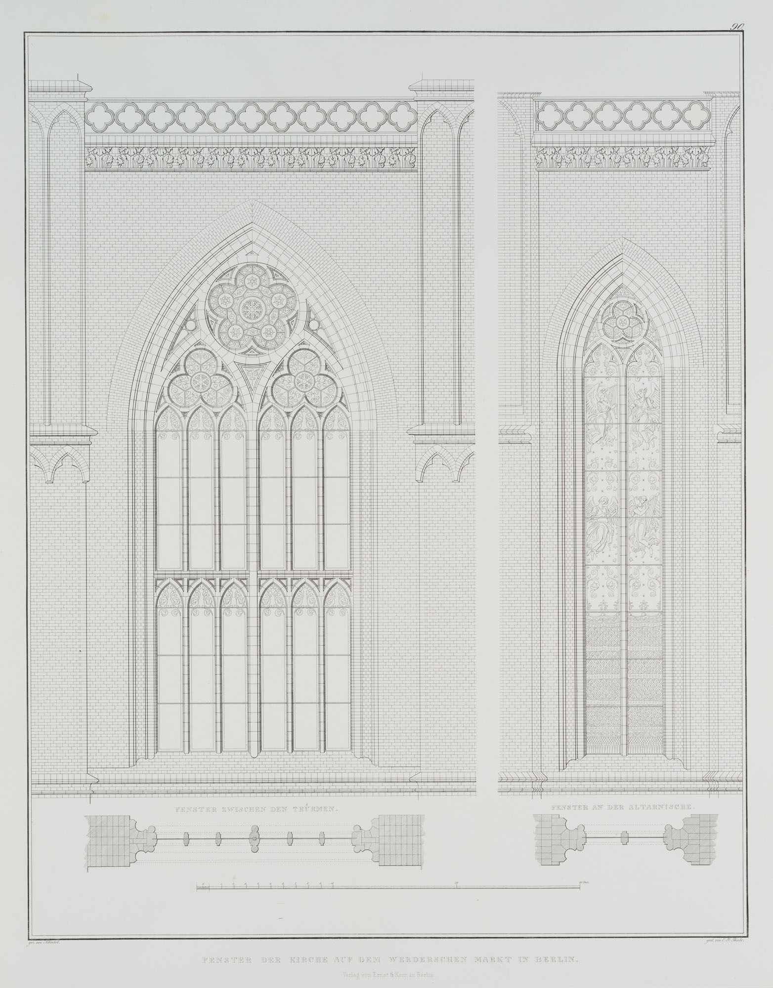 Kirchenfenster, Architekturentwurf