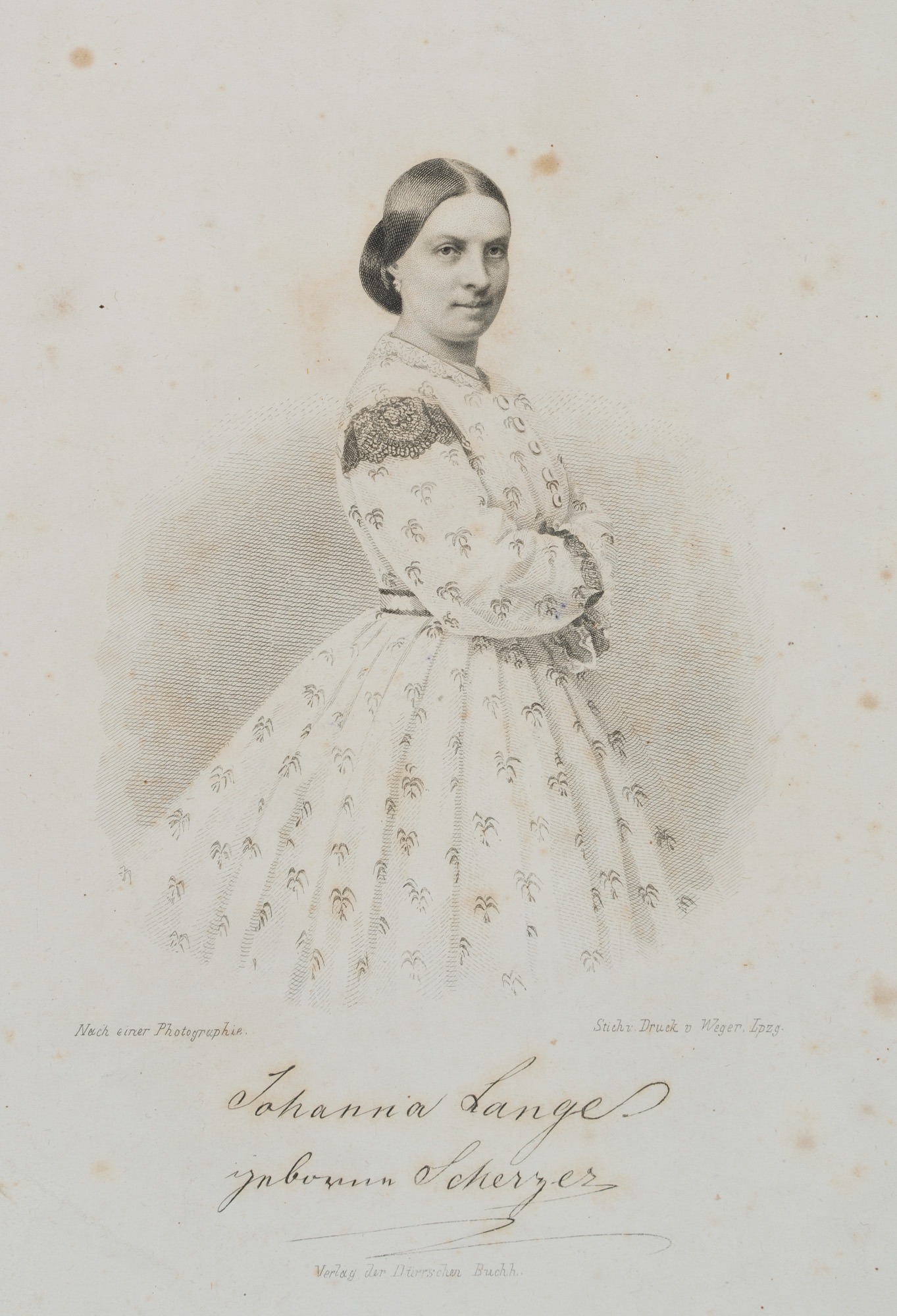 Porträt Johanna Lange