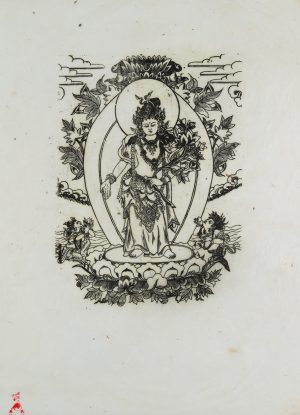 Aus Nepal, Tantrische Gottheit