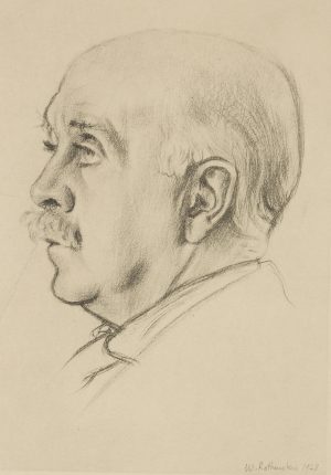 Engl. Karikaturist Max Beerbohm, Faksimile