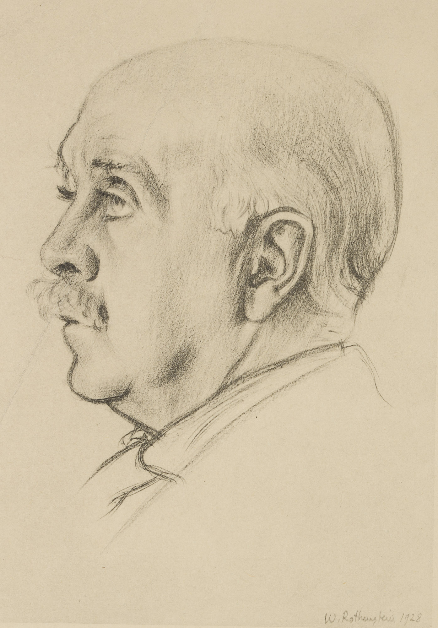 Engl. Karikaturist Max Beerbohm, Faksimile