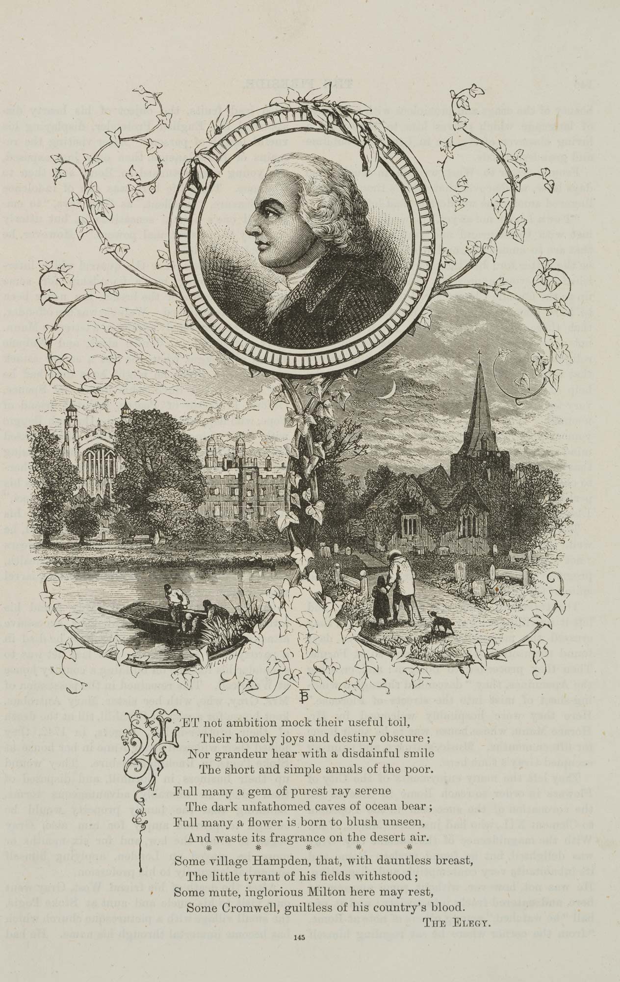 Gedichtillustration, Thomas Gray