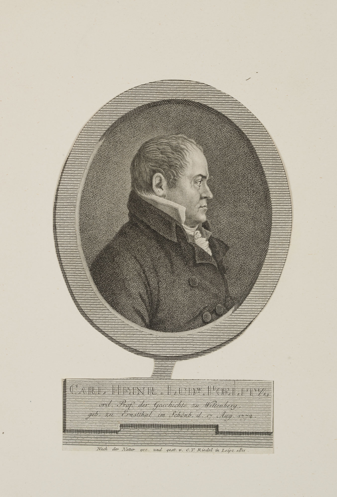 Karl Heinrich Poelitz, Historiker