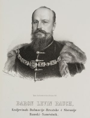 Büstenporträt Baron Levin Rauch