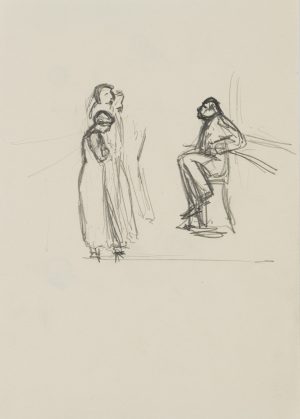 Skizze von Figuren
