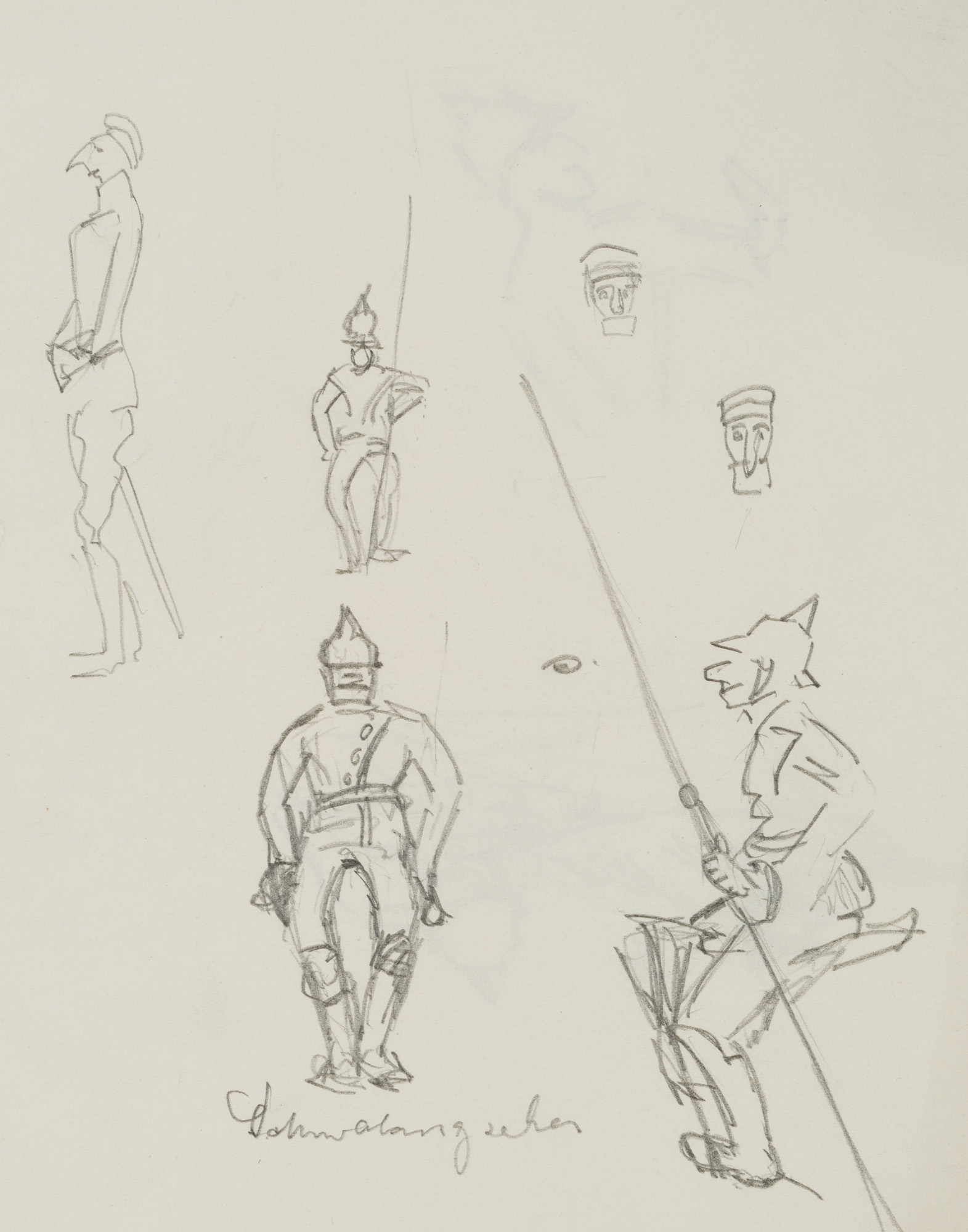 Patrouillierende Soldaten