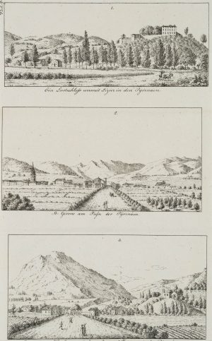 Landschaften von den Pyrenäen