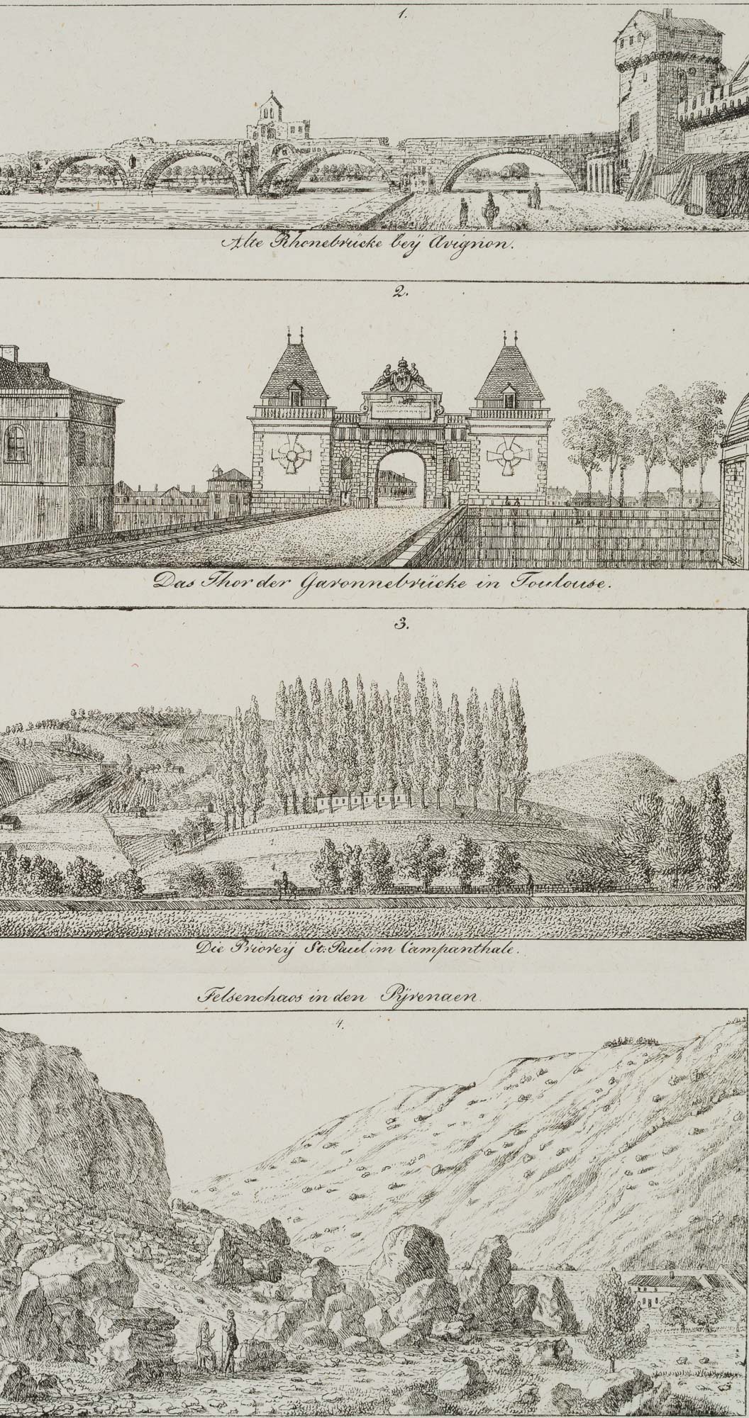 Südfrz. Landschaften und Architektur