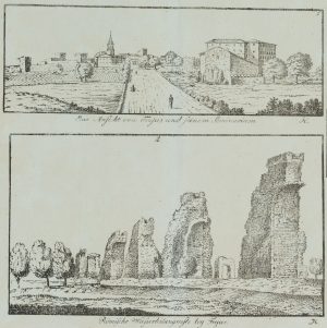 Frejus mit römischer Wasserleitung
