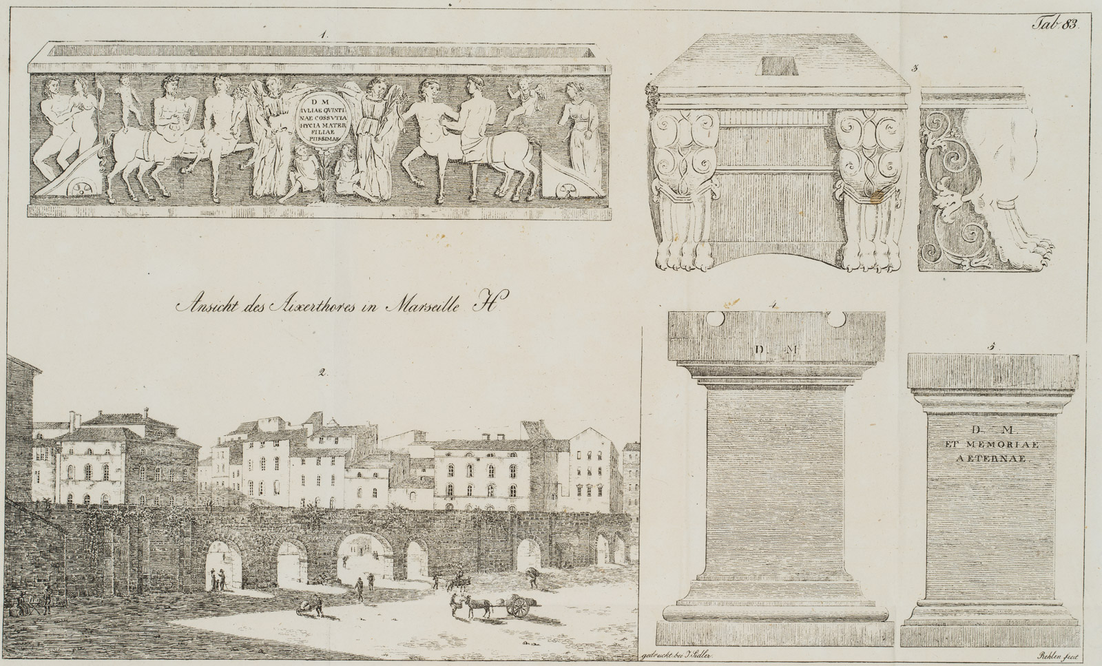 Stadtansicht von Marseille