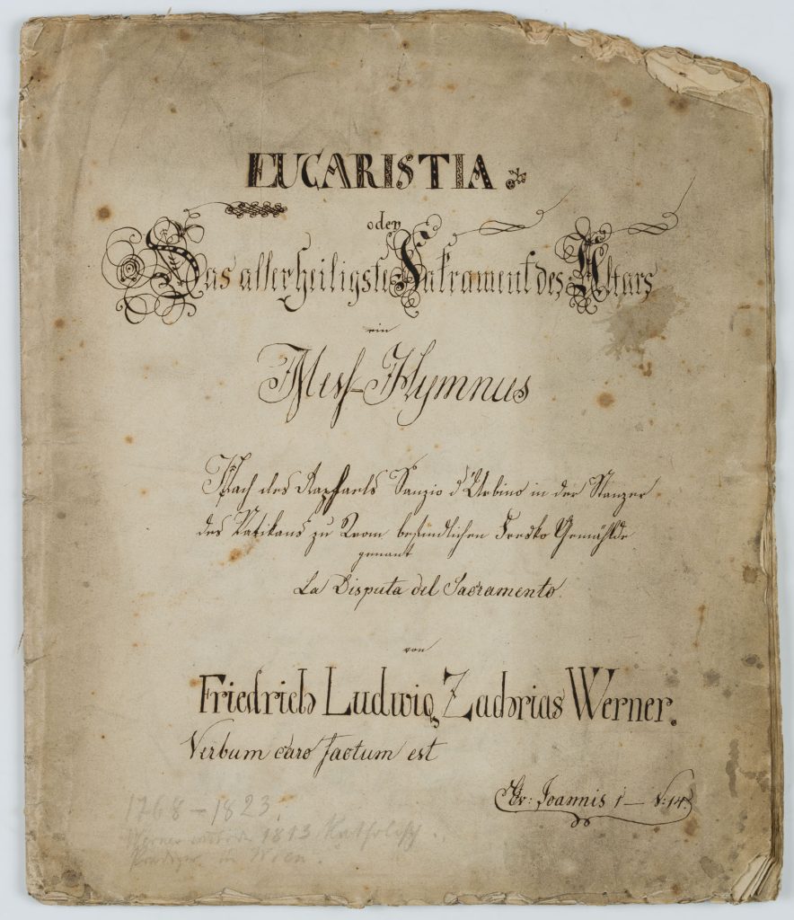 Werk von Nach Friedrich Ludwig Zacharias Werner