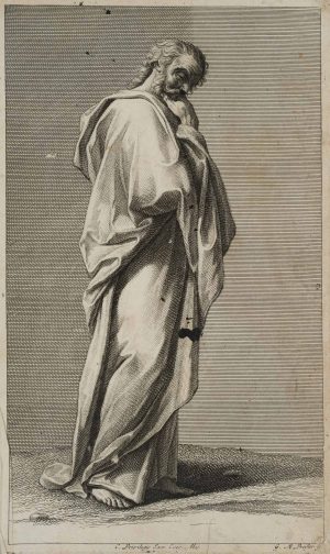 Figurenstudie, Gewandfigur