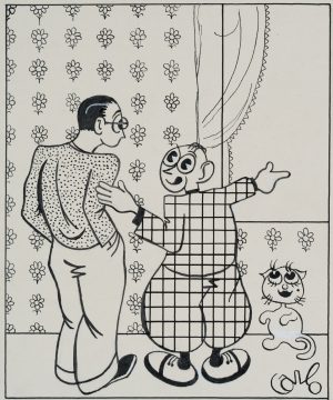 Das Mistvieh N.1, Karikatur