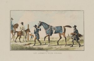 Les Apprèts d'une course