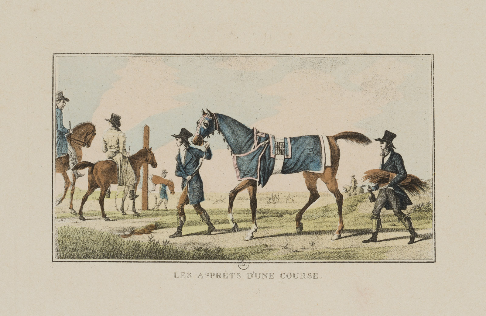 Les Apprèts d'une course