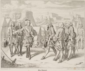 Maximilian II. im Feldlager