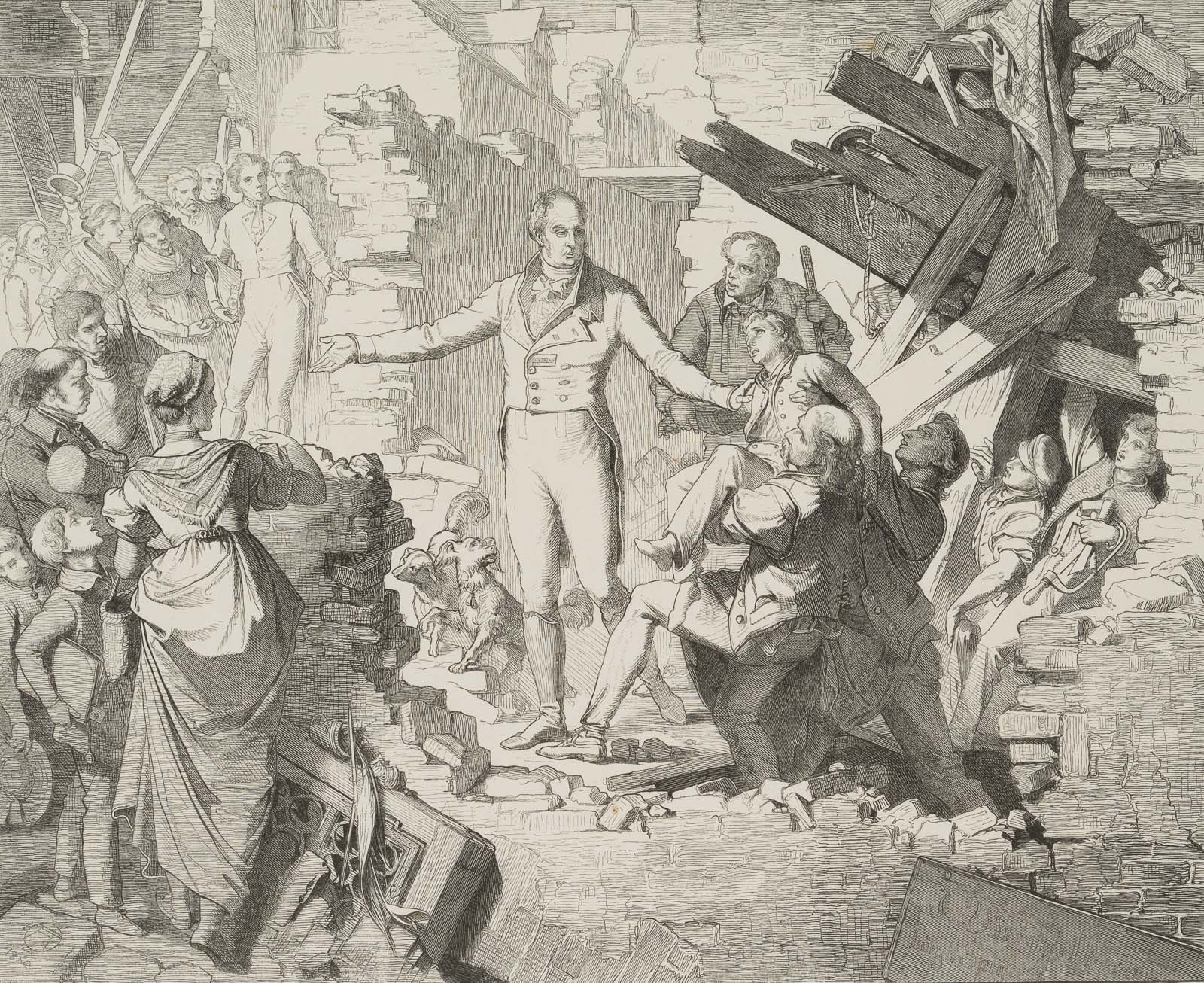 Rettung Frauenhofers durch Maximilian