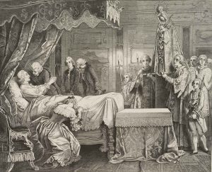 Am Sterbebett des Maximilians III.