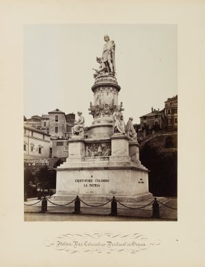 Genua, Columbus Marmordenkmal