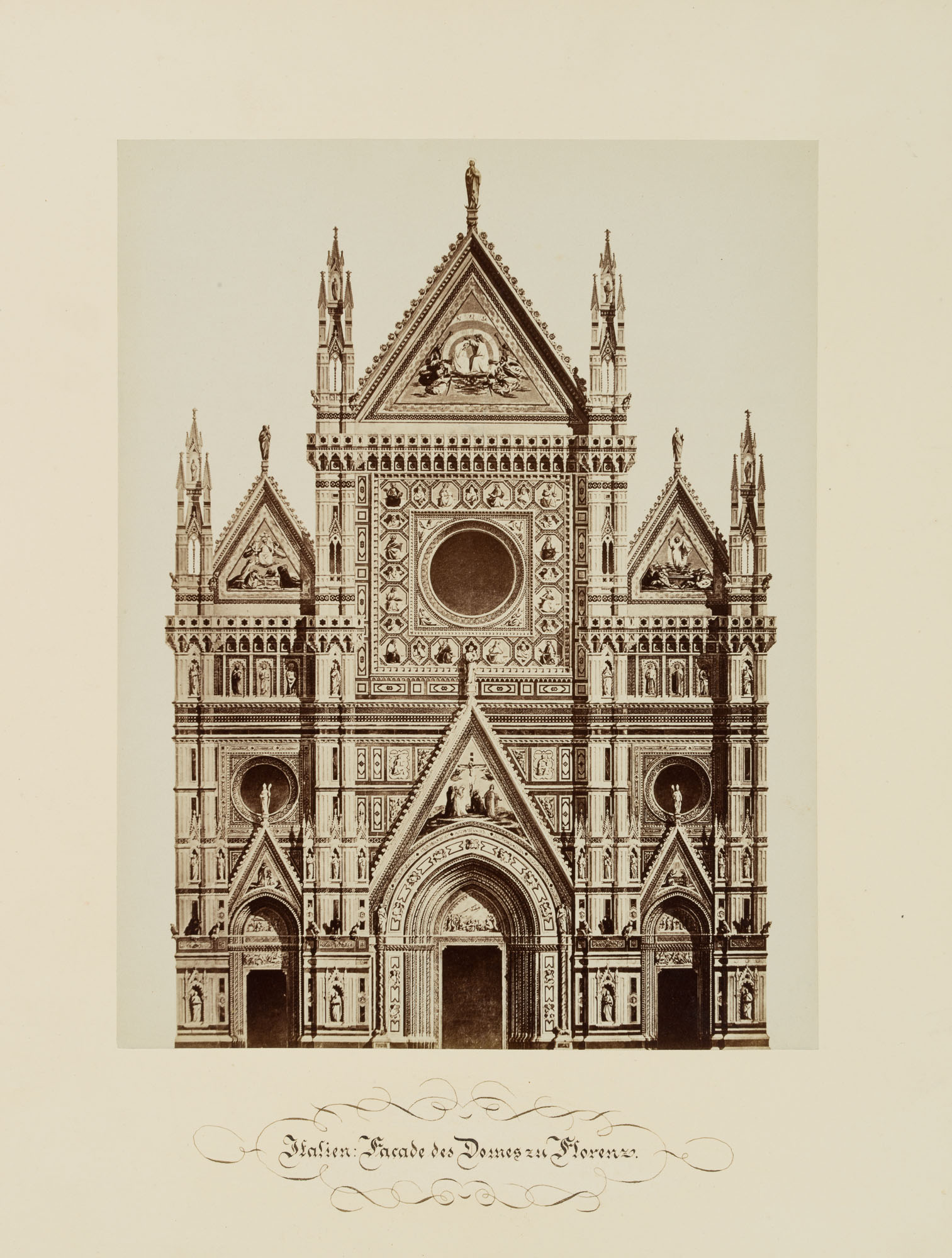 Entwurf Fassade Dom Florenz