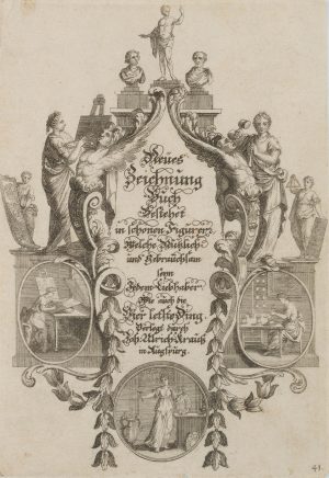 Titelblatt 'Neues Zeichnung Buch'