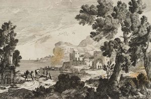 Vor den Toren einer Stadt am Meer
