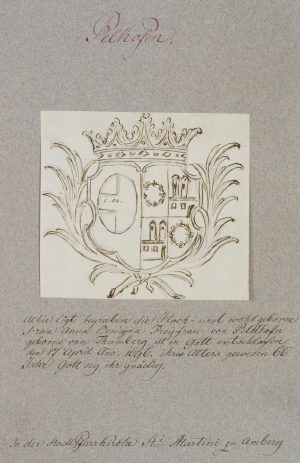 Epitaph der Anna Benigna von Pelhofn
