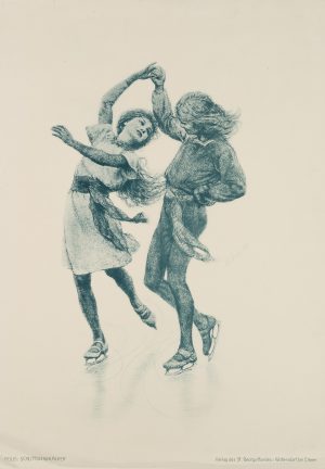 Schlittschuhläufer