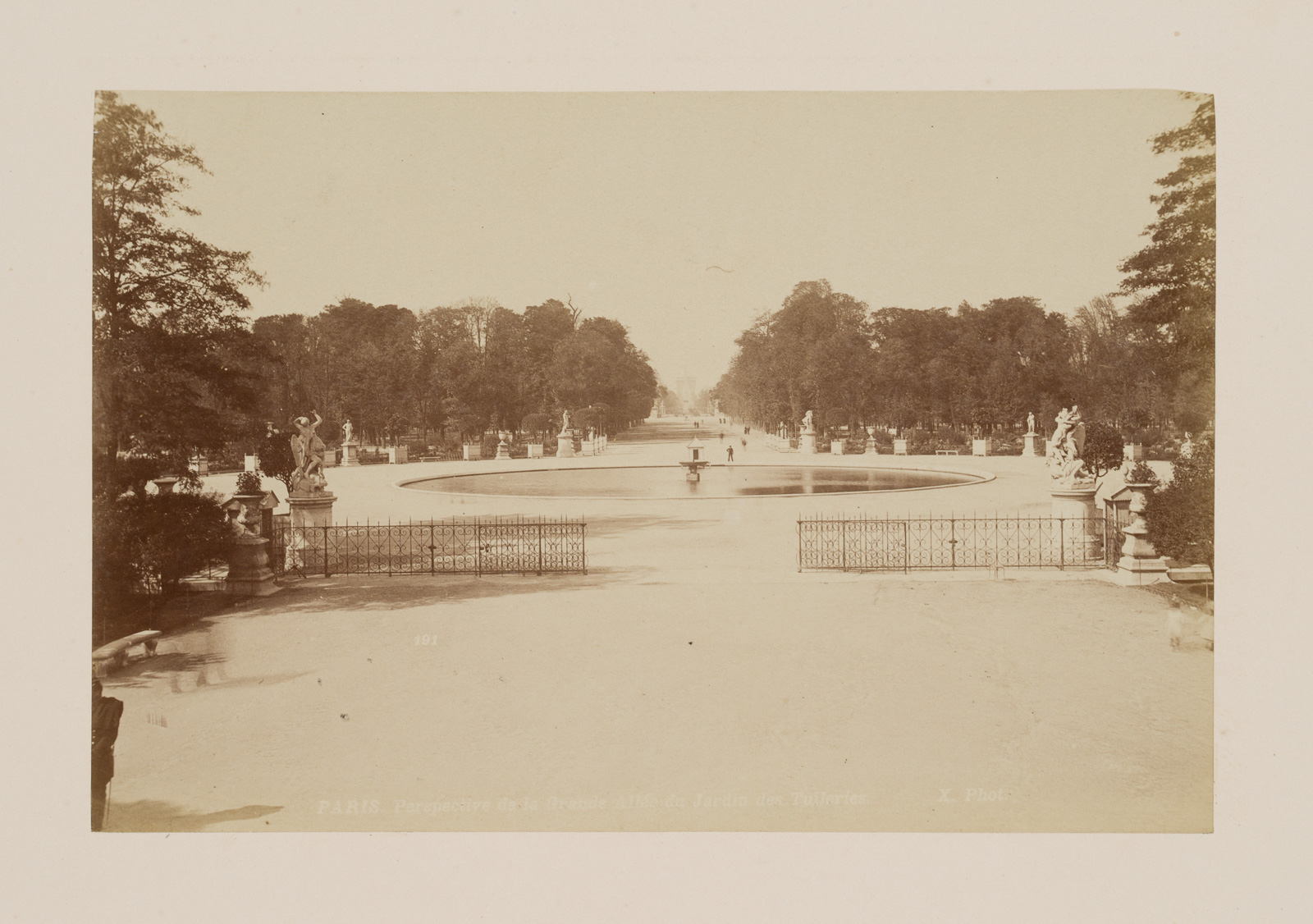 Tuileriengarten in Paris