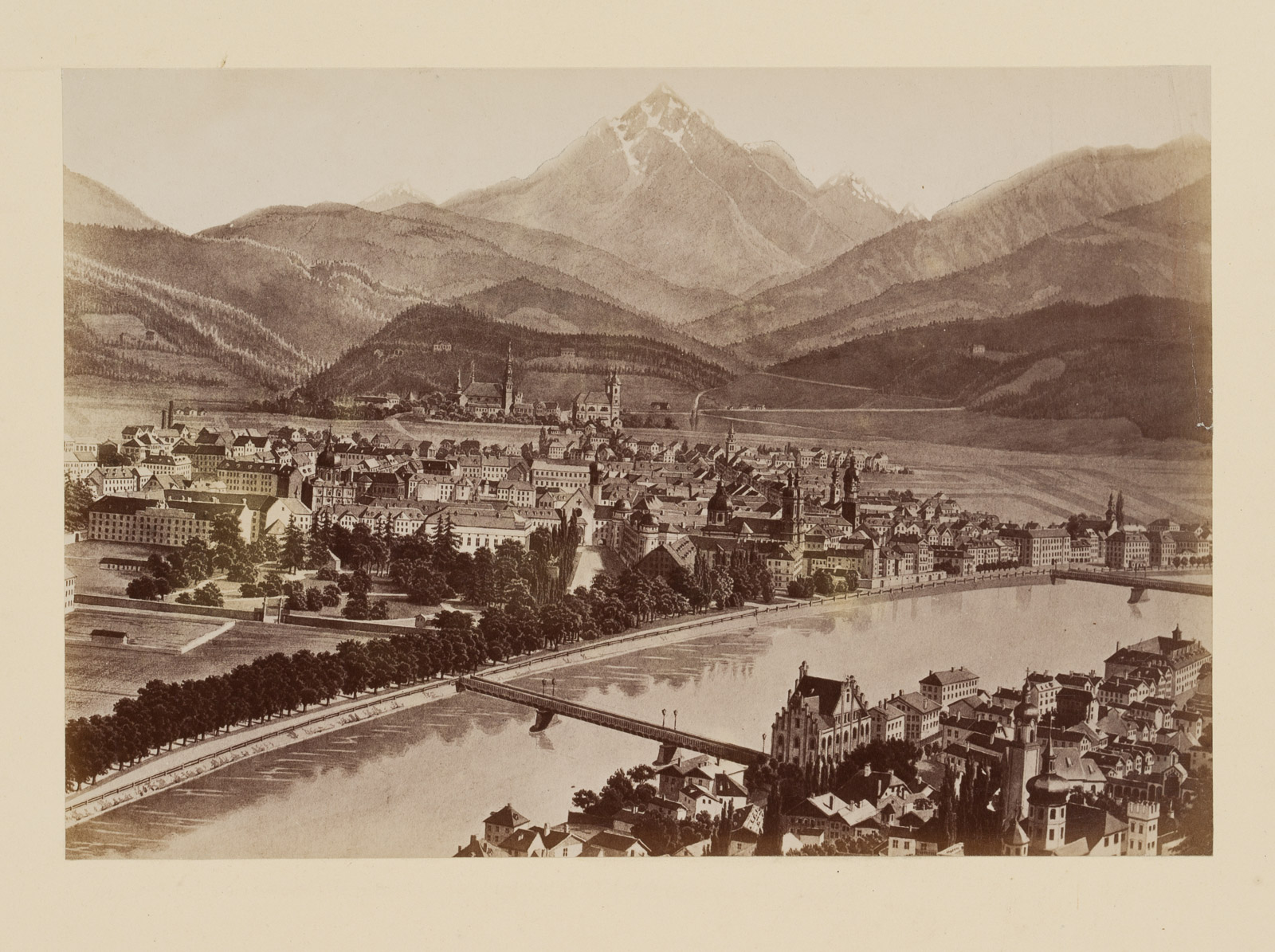 Ansicht v. Innsbruck, Tirol