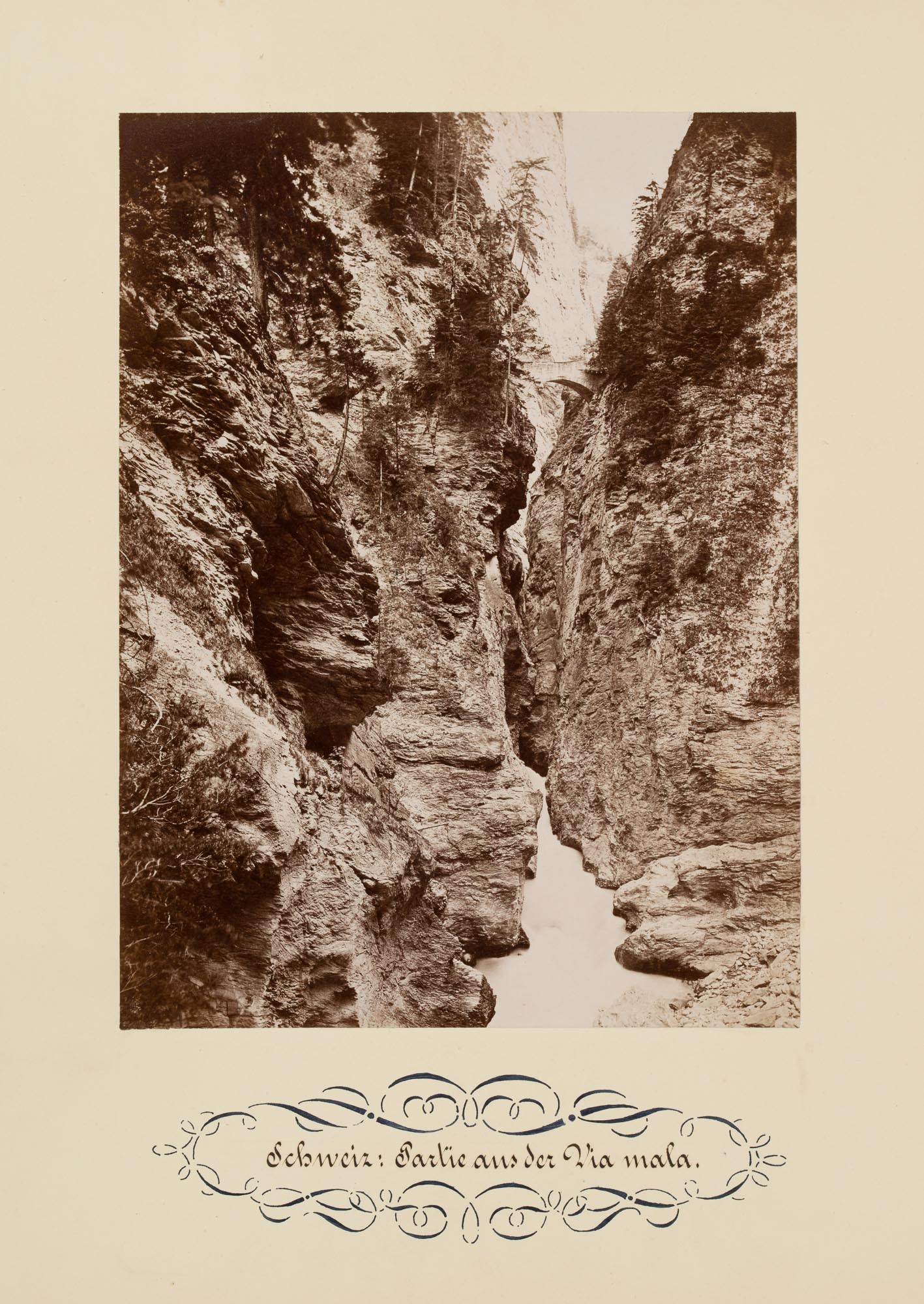 Schweiz: Via mala, Schlucht