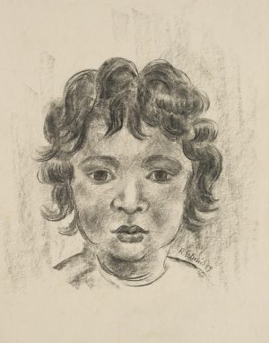 Bildnis eines Jungen mit Locken