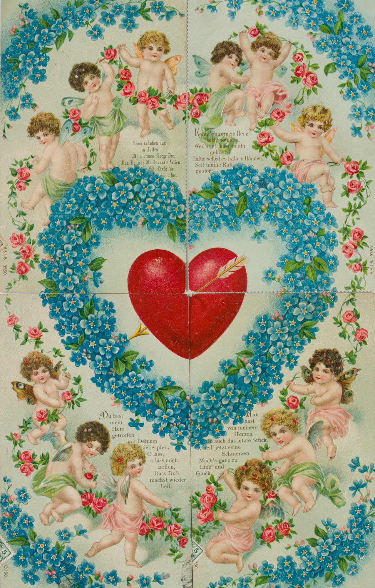 Vier Liebesbriefe zum Herz