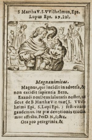 Die Heilige Martha von Bethanien