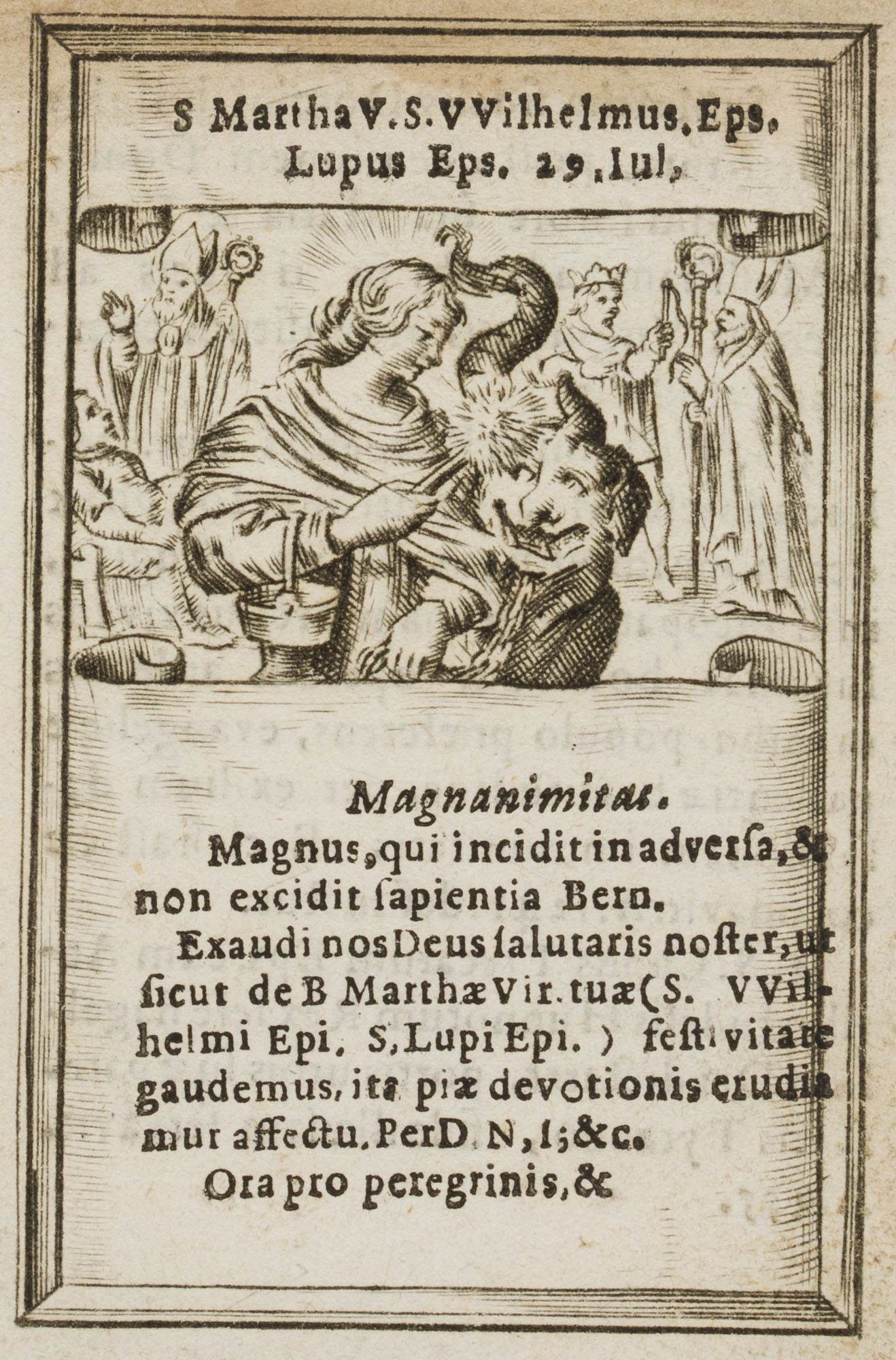 Die Heilige Martha von Bethanien