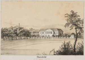 Ansicht von Ebersfeld mit Gutshof