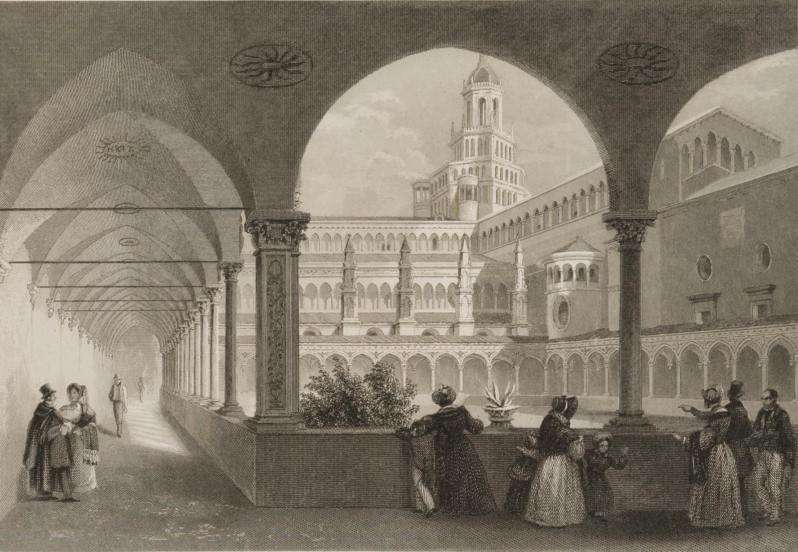 Kreuzgang in Certosa, Salerno