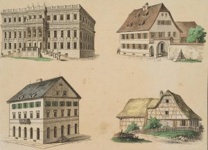 Verschiedene Haustypen