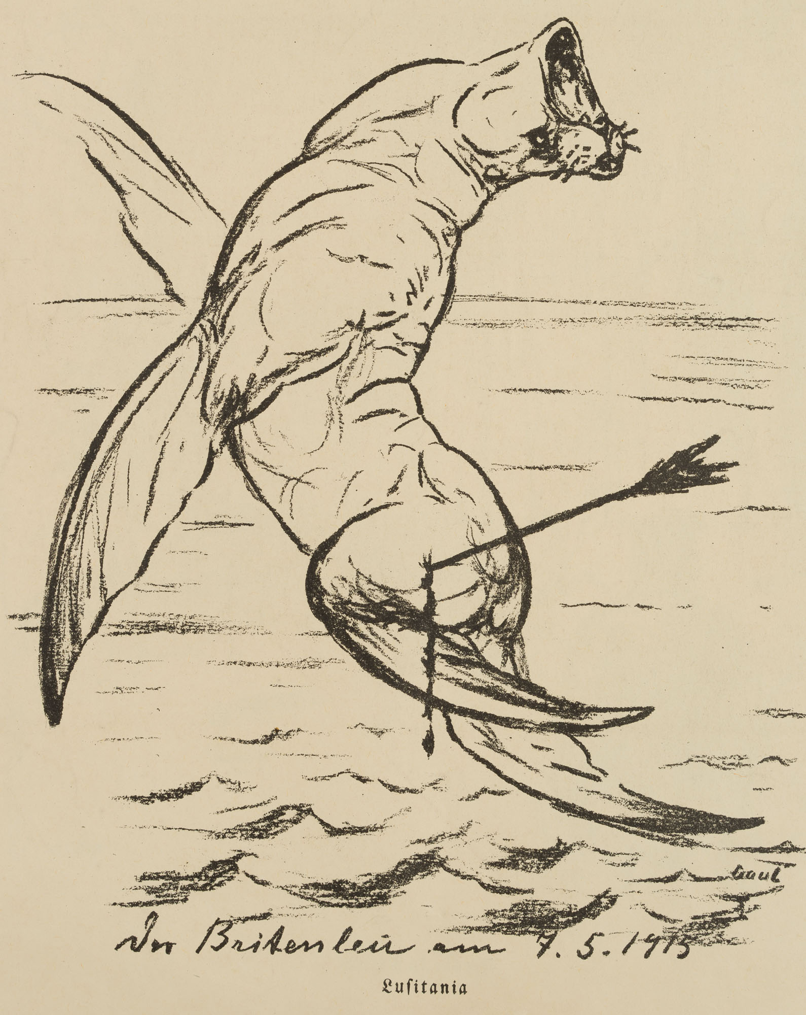 Kriegszeit - Künstlerflugblätter, Nr. 39, Mai 1915