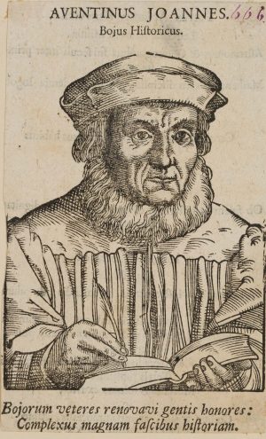 Bildnis des Johannes Aventinus