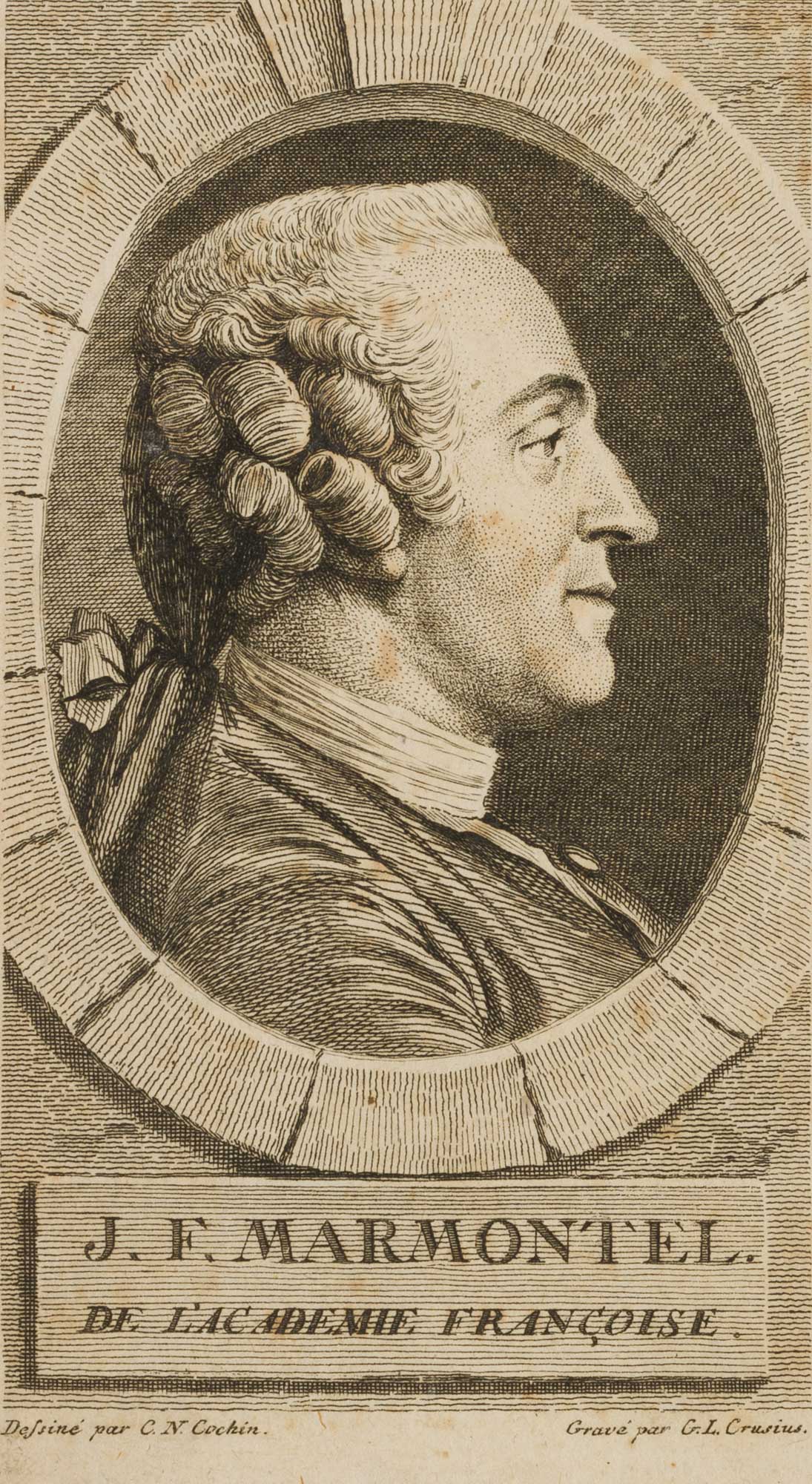 Bildnis des Jean-Francois Marmontel