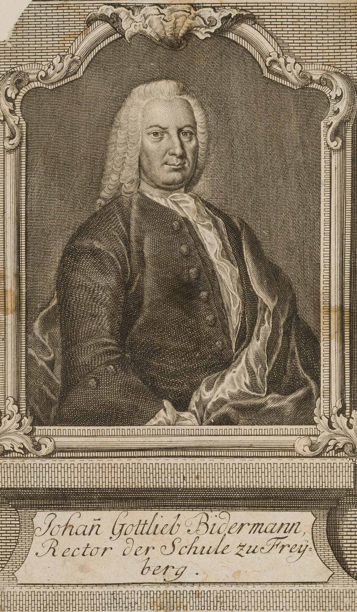 Pädagoge Johann Gottlieb Bidermann