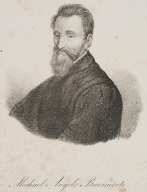 Porträt Michelangelo (1475-1564)