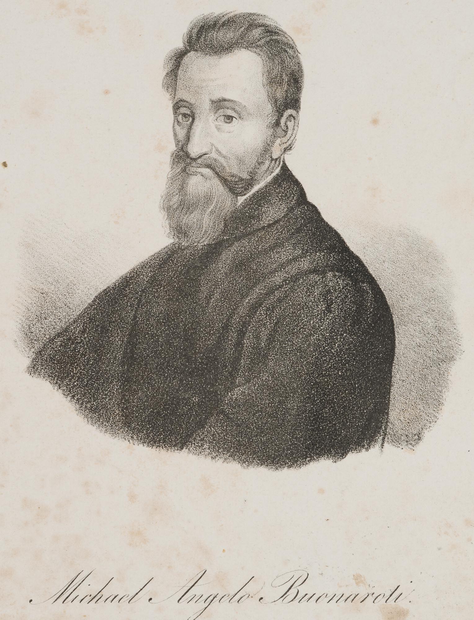 Porträt Michelangelo (1475-1564)