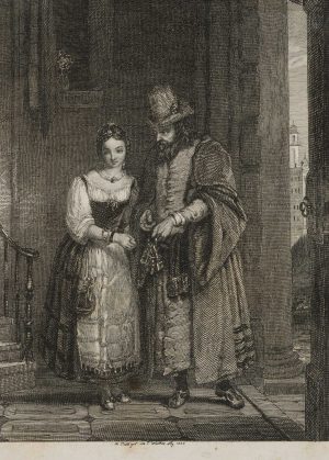 Kaufmann von Venedig mit Shylock