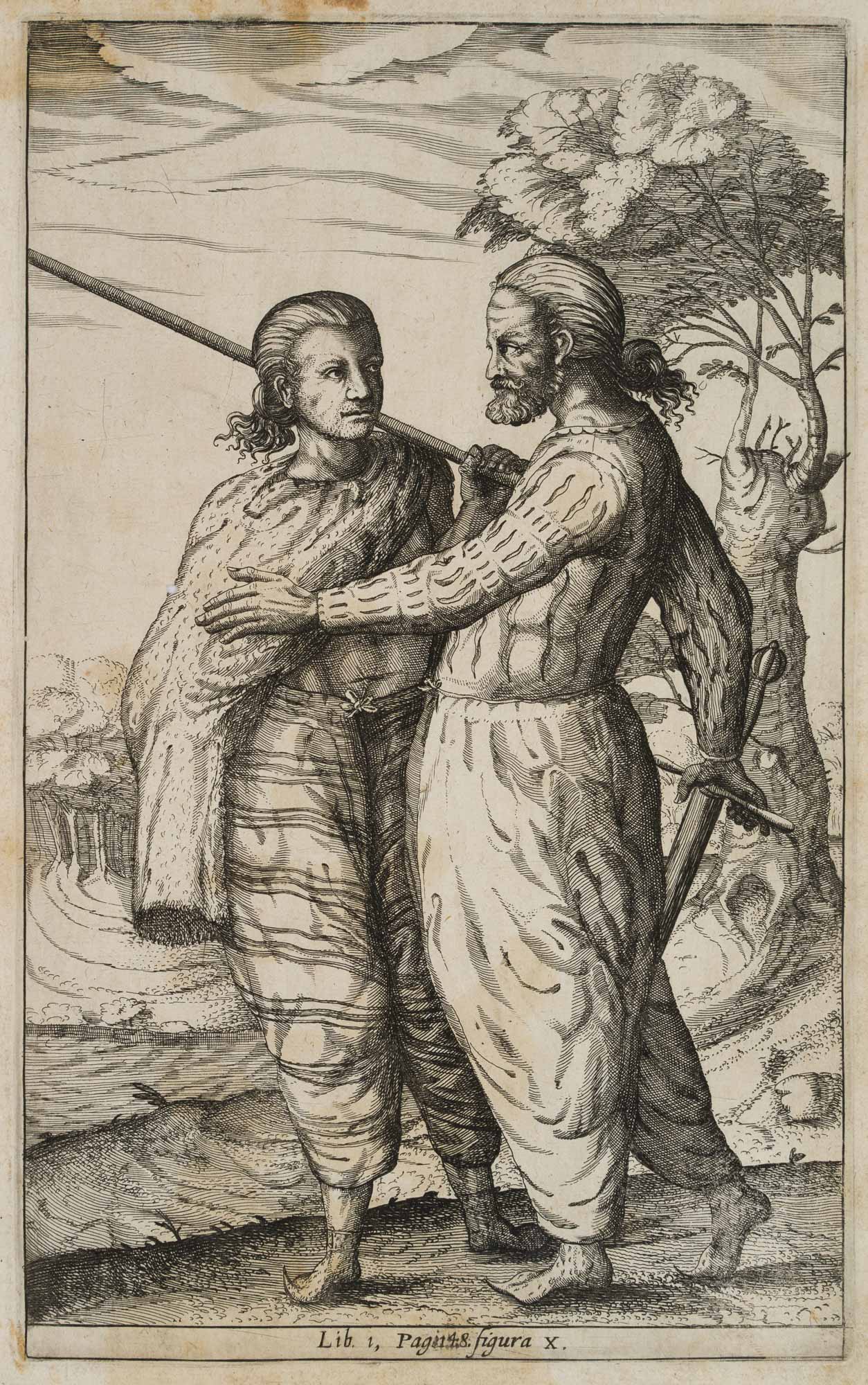 Germaniae Antiquae, Zwei Germanen