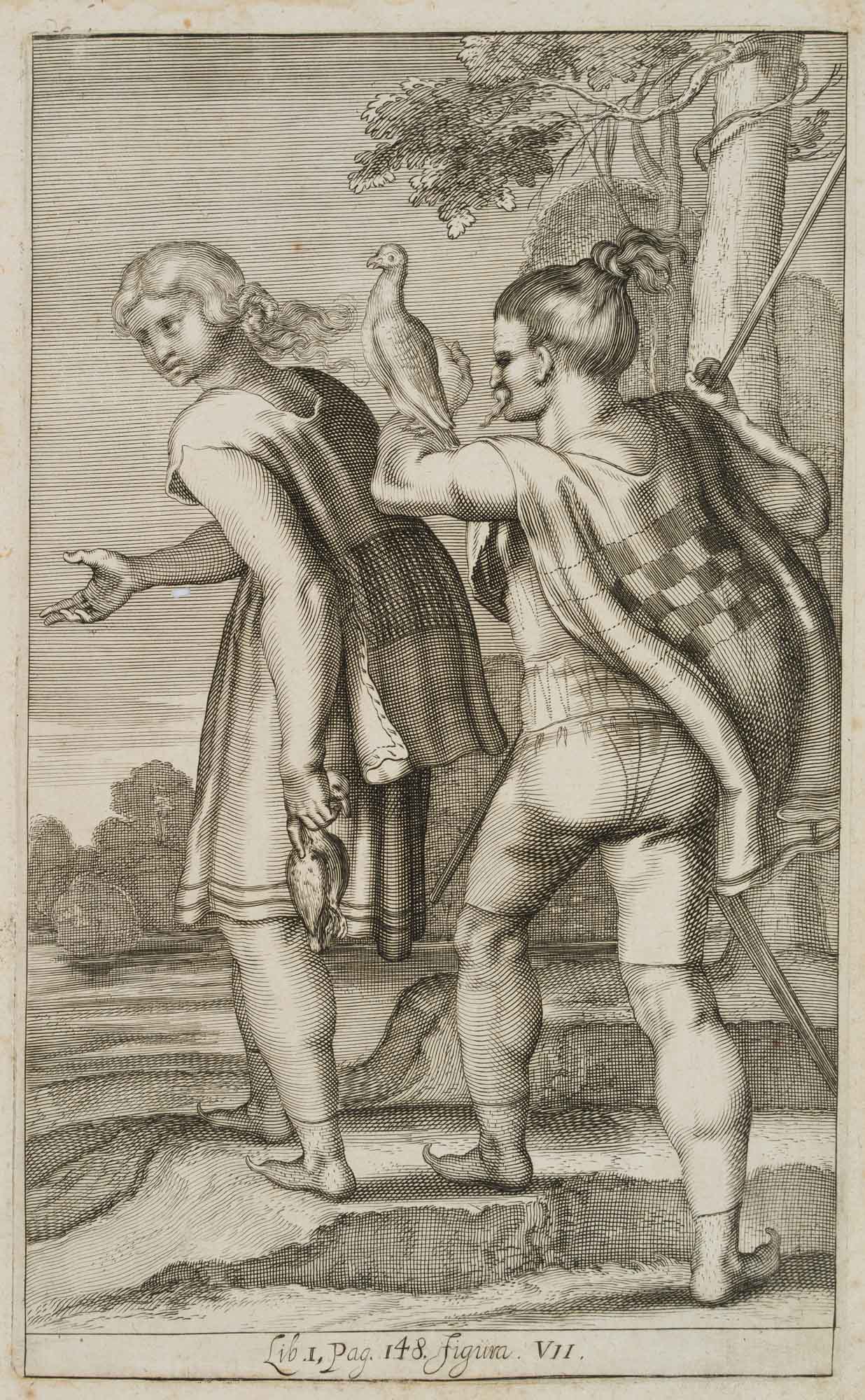 Germaniae Antiquae, Germanen u. Tauben